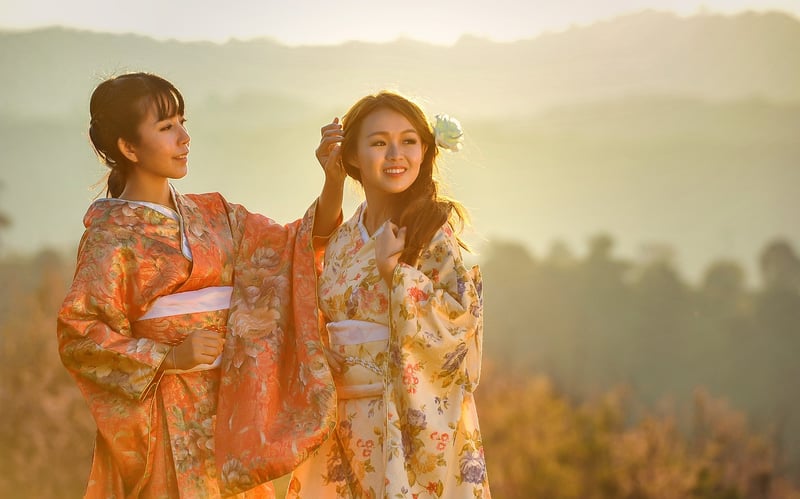 Kyoto Geisha District in Japan